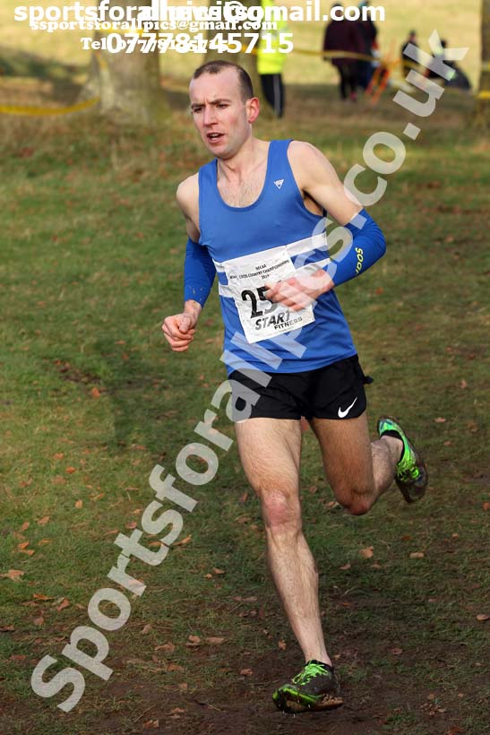 Senior mens cross country, 2019 North Eastern Cross Country Champs., Alnwick, Northumberland.  Photo: David T. Hewitson/Sports for All Pics